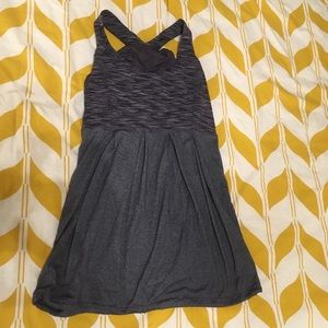 Lululemon tank. grey, built in bra. Rarely worn